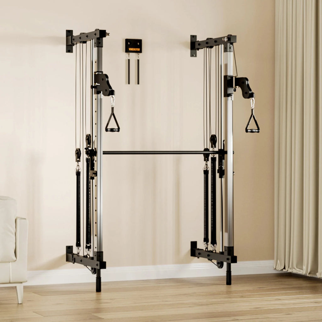 Folding Wall-Mounted Smith Machine