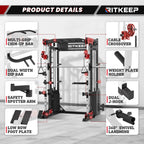 PMAX 5600 Home Gym Smith Machine - Integrated Weight System