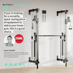 Folding Wall-Mounted Smith Machine