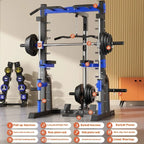 Smith Machine Power Rack – Multi-Function Home Trainer